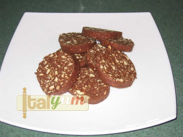 Chocolate salami (Salame di cioccolato) | Dessert Recipes