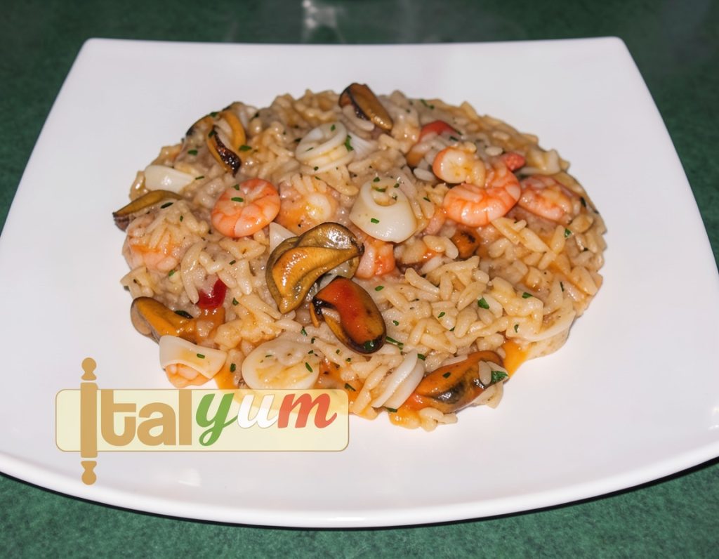 Risotto de mariscos (Risotto alla pescatora) | Recetas de risotto