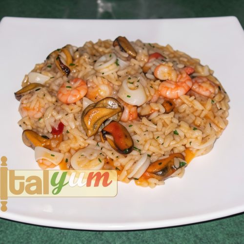 Risoto de frutos do mar (Risotto alla pescatora) | Receitas de risoto